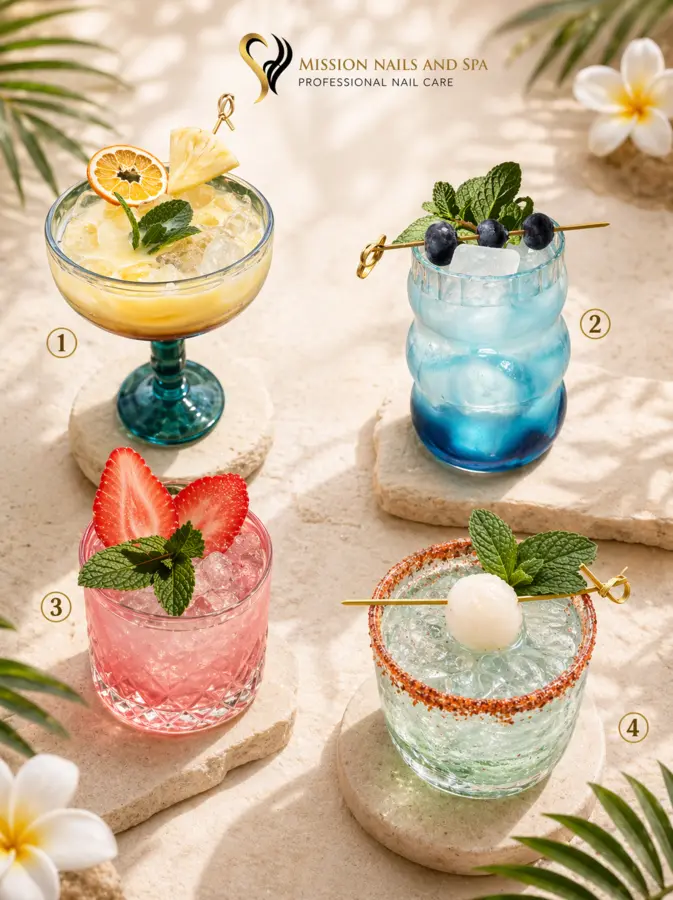 Mission’s colorful mocktail selection